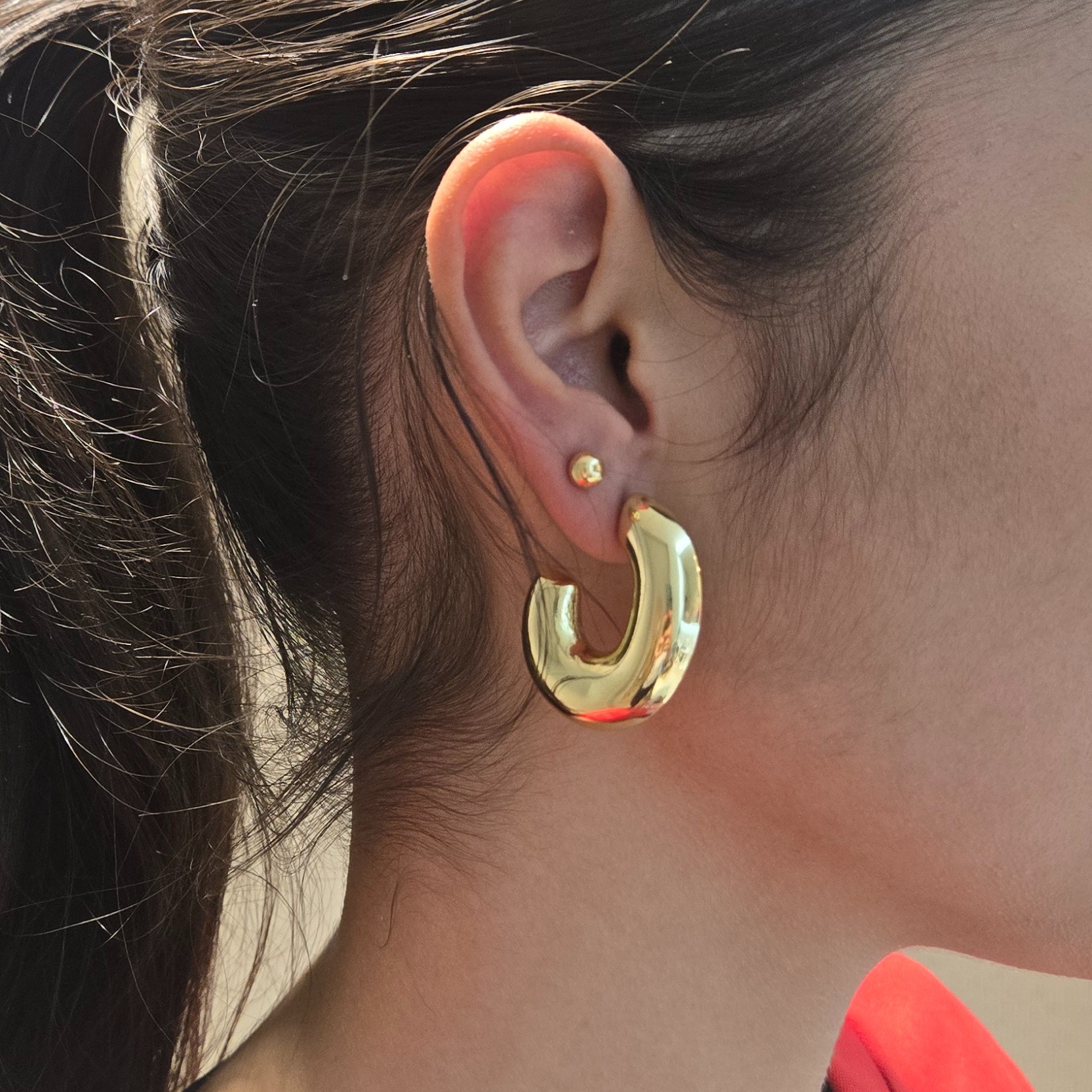 Maxi Hoop Earring